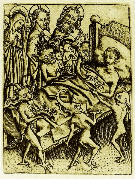 ചിത്രം:Vol5p98 Ars moriendi engraving by Master ES, circa 1450.jpg